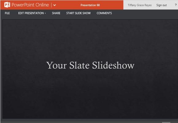 slate presentation