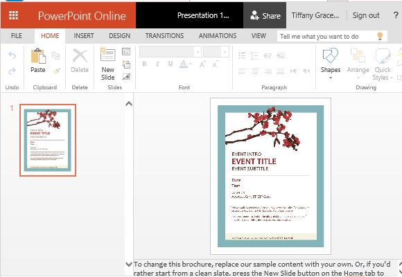 spring flyer template for powerpoint online spring flyers