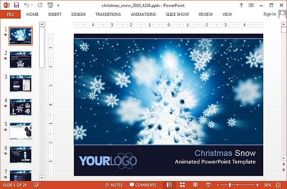 animated christmas powerpoint templates animated christmas powerpoint templates, Presentation templates