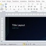 Futuristic, Streamlined Template for Technology Presentations