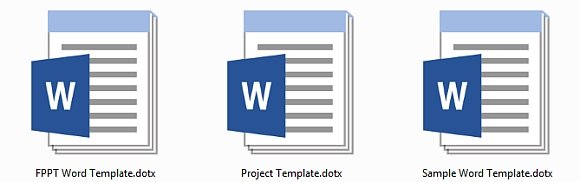 How to create a word template from an existing document