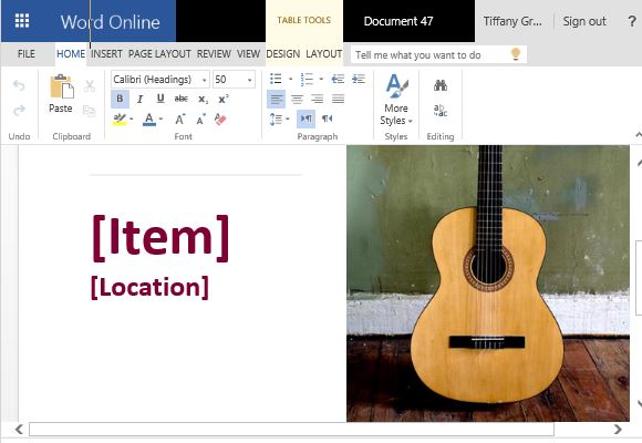 how to create printable reward flyers for lost items