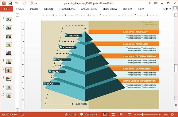 pyramid powerpoint