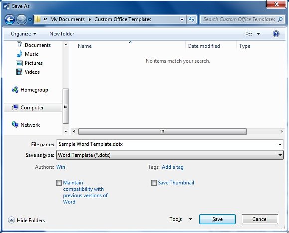 How To Create A Word Template From An Existing Document 