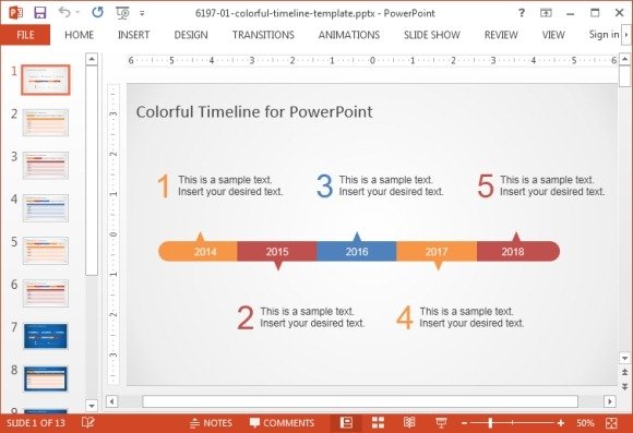animated gantt chart powerpoint templates interactive timeline template