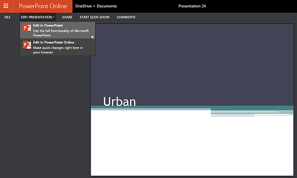free urban theme for powerpoint online