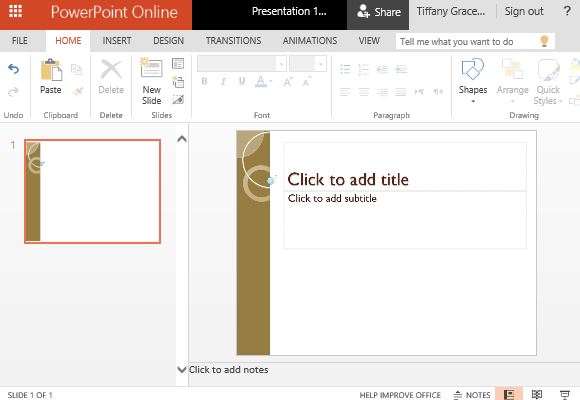 elegant powerpoint template for business or personal use wisp theme powerpoint