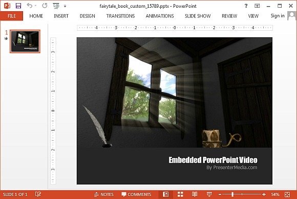Fairy Tale Powerpoint Template