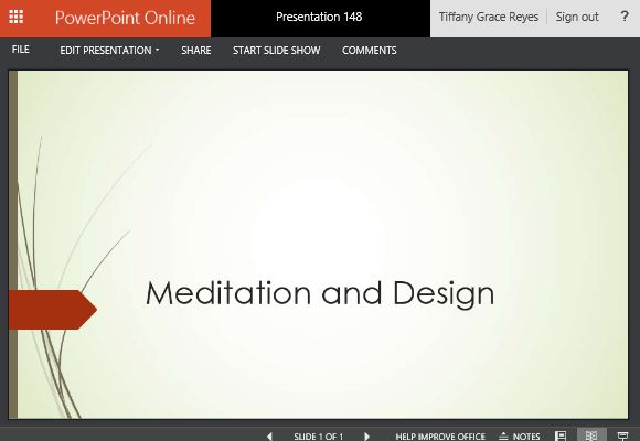 wisp theme powerpoint