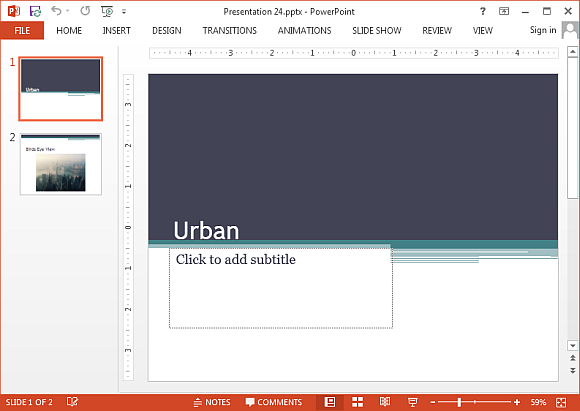 Free Urban Theme For Point Online Urban Point Template