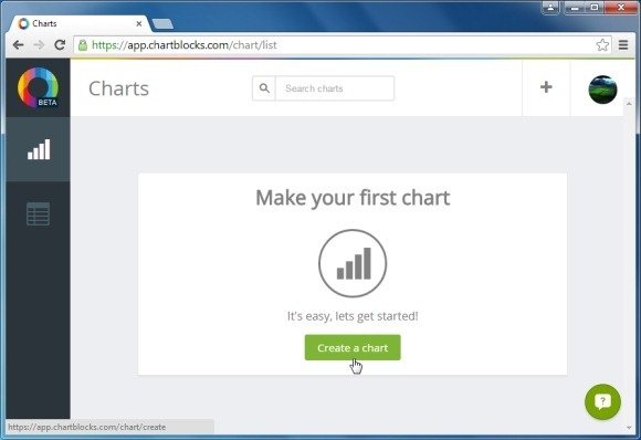 create stunning charts online with your data using chartblocks make chart online