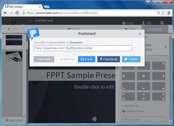 create elegant looking online