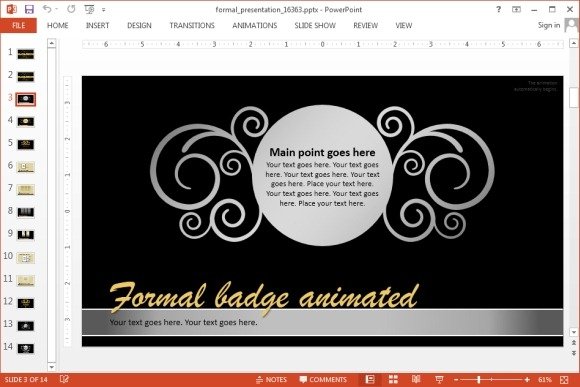 formal powerpoint template jpg fppt