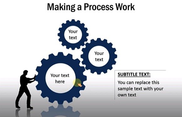 how to create gear diagrams in powerpoint using shapes powerpoint gears