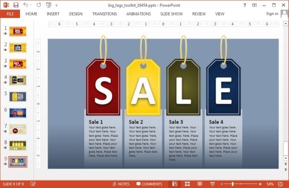 sales tag template for powerpoint presentations jpg fppt