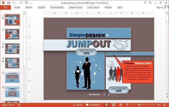 design animated infographics for powerpoint