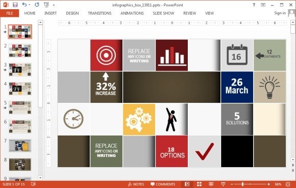 design animated infographics for powerpoint