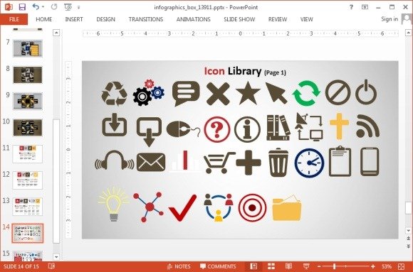 design animated infographics for powerpoint