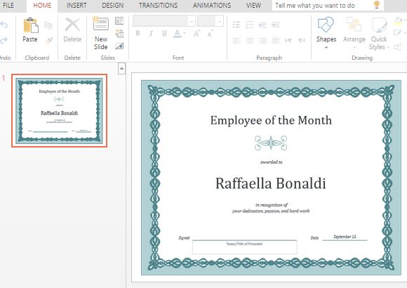 best certificate templates for powerpoint