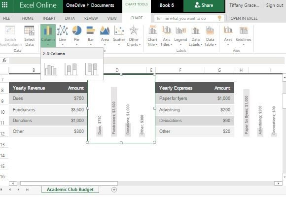 academic club budget template for excel club budget template