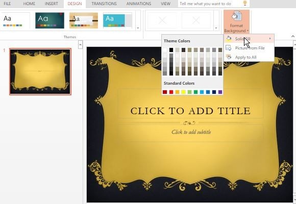 couture theme