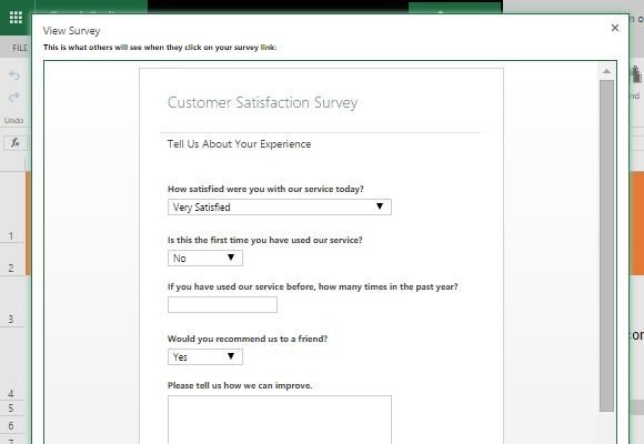 online customer satisfaction survey
