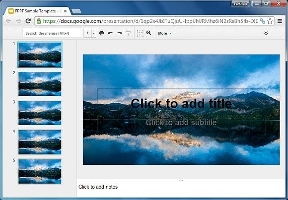 how to create google slides templates