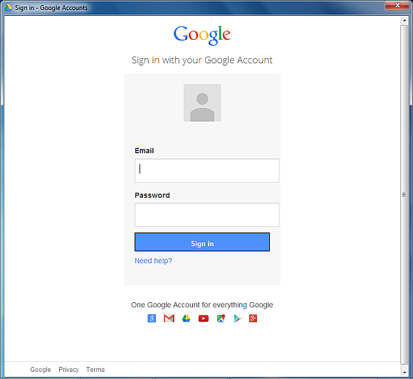 new google drive log in
