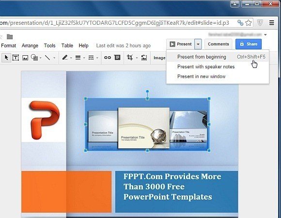 how to convert powerpoint files to google slides format