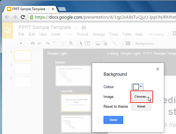 select background for google slides template png fppt