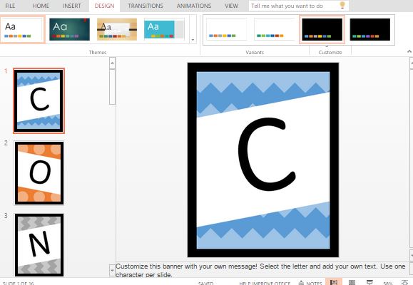 make your own ppt template