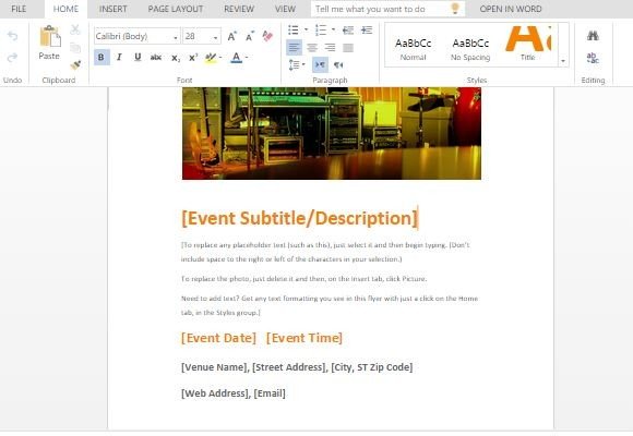 party event flyer template for word what is the best free program to create flyers