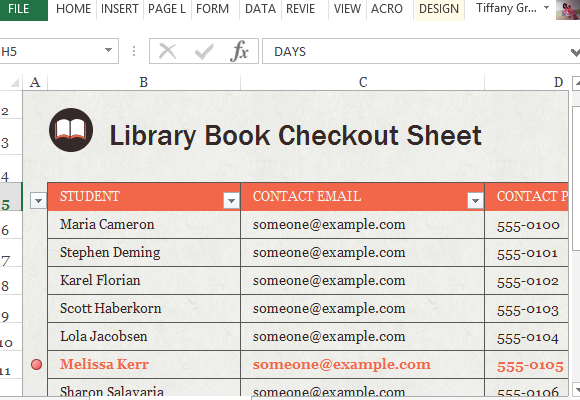library book check out sheet for excel check in check out sheet