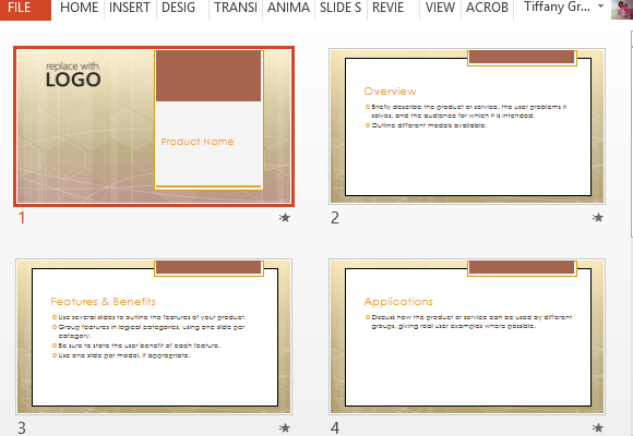 pre made presentations
