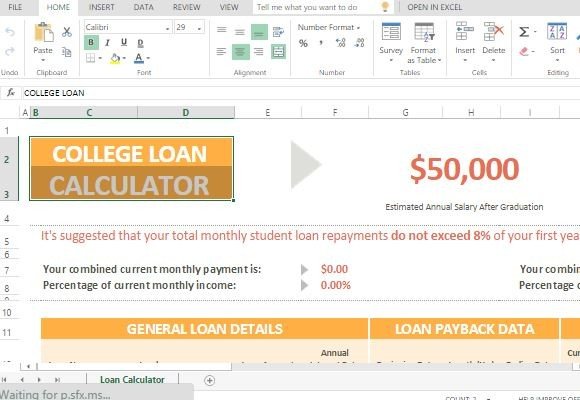 calculate your college loan and plan how you can pay if off fppt calculate college loan payment