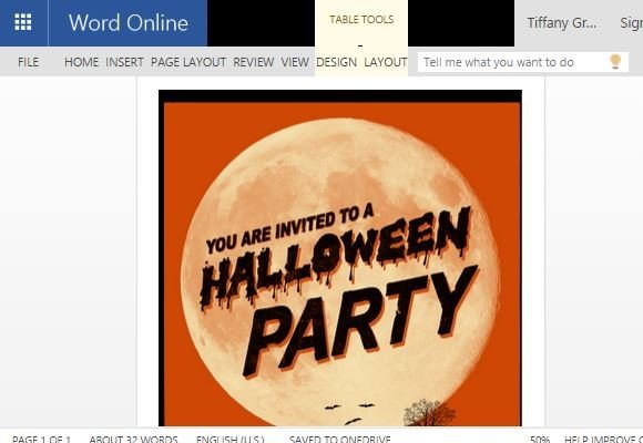 halloween flyer word template flyers templates word