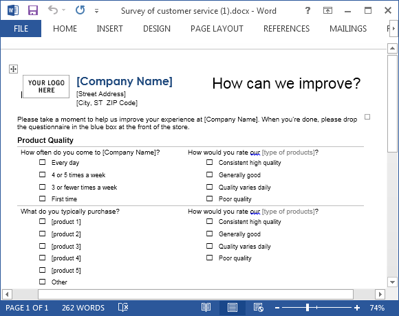 customer service template for word free online customer service test