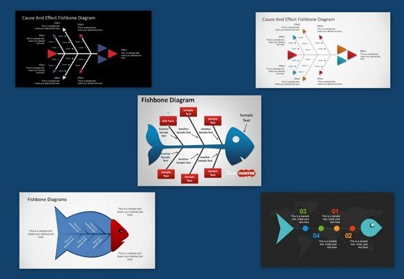 best fishbone diagrams for root cause analysis in powerpoint free fishbone diagram template ppt