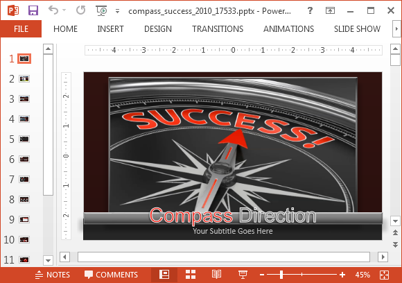 compass powerpoint