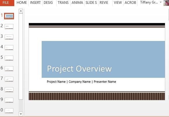 project overview powerpoint template project overview powerpoint template, Presentation templates