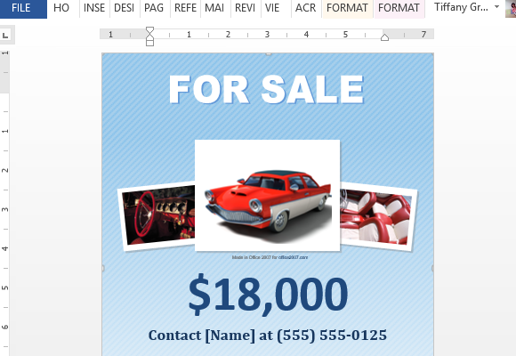 how to make a for sale flyer in word free for sale templates