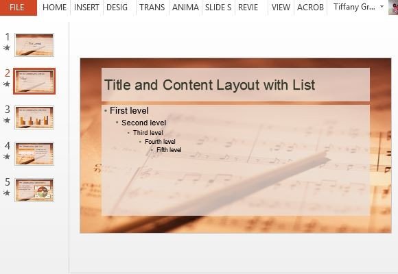 Sheet Music Design Point Template Beautiful And Elegant Sheet Music Design Template