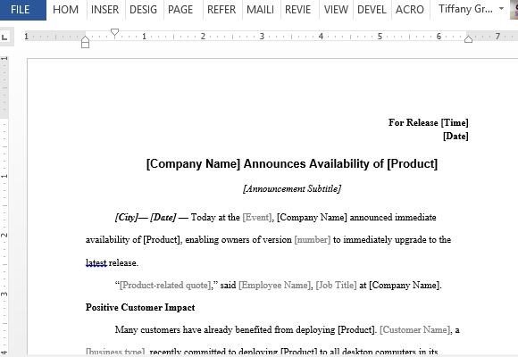 create well written press releases in half the time fppt product announcement press release
