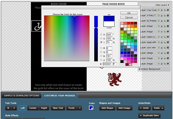 Customize Background Of Fairy Tale Animation Fppt