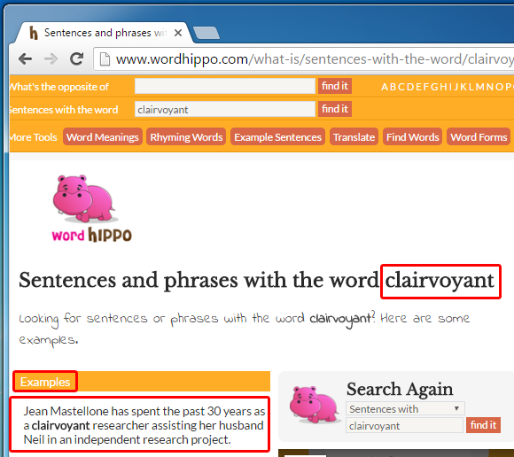 Word Hippo Talking Dictionary With Translation, Antonyms & Rhyming Words
