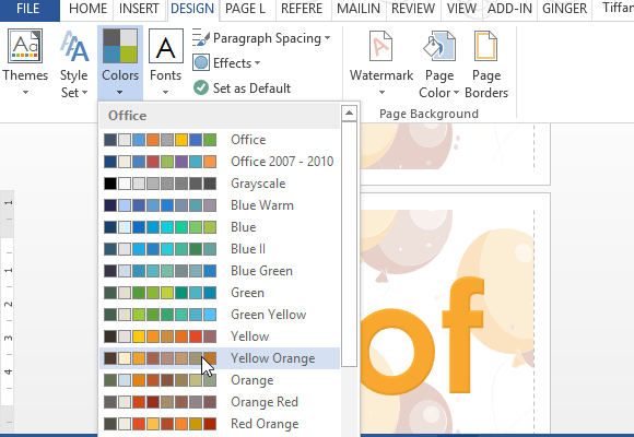 How To Create Best Wishes Banner Using MS Word
