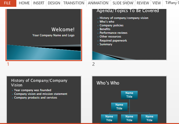 employee training powerpoint template training presentation templates