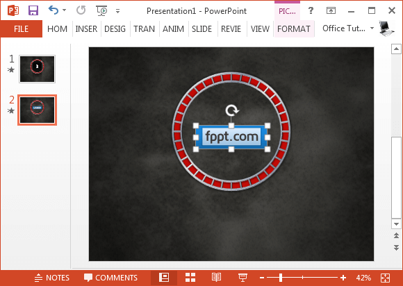Free Animated Countdown Timer Template For PowerPoint