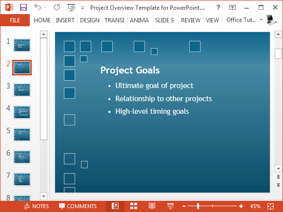 Free Project Plan PowerPoint Template Free Project Plan PowerPoint Template