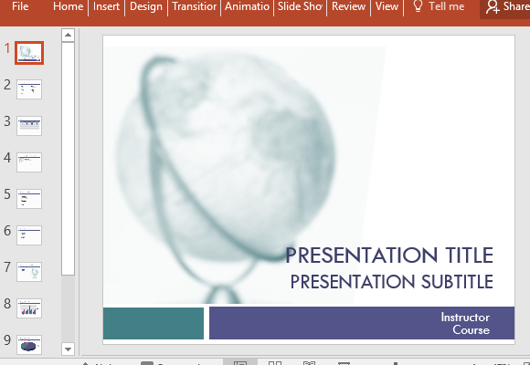 powerpoint presentation about college